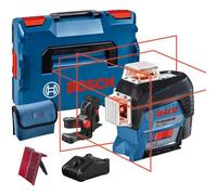 BOSCH Laser lignes auto 3 plans 30m GLL3-80C + BM1 L-BOXX - 0601063R02