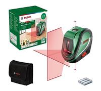 Bosch Laser lignes UniversalLevel 2 (croix laser avec point d'aplomb intégré pour un alignement précis et transfert d'application facile, dans boîte carton)
