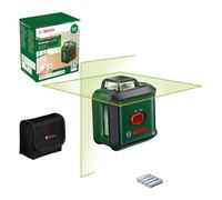 Bosch Laser lignes UniversalLevel 360 (laser lignes vertical et horizontal avec laser à 360° pour un alignement dans toute la pièce, dans boîte carton)