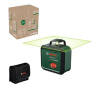 Bosch Laser Plan PLL 360-1G (laser vert 360°, auto-nivelant, précision ±0,4 mm/m, batterie Li-Ion rechargeable intégrée, chargement USB-C®, dans boîte en carton commerce en ligne)