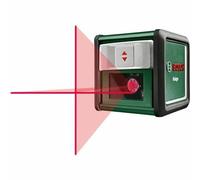 Bosch Laserernivellier de Kreuzlinien Quigo con Klemme universal MM 2 (alignement simple et précis con positionnement flexible de l'outil grâce a la pince universelle)