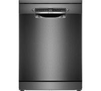 Bosch Lave-vaisselle SMS4EMC25E Série 4 Pose libre 14 couverts Wi‑Fi Acier brossé noir anti-traces