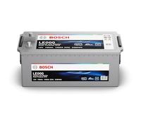 Bosch LE000 - Batterie à décharge lente et de démarrage - 190 Ah 1050 A 12 V - Technologie EFB - adaptée aux usages nautiques et de loisirs (camping-car, caravaning, marine…)