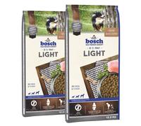 BOSCH Light - pour chiens sujets à l'embonpoint - 25 kg (2 x 12.5 kg)