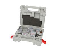 Bosch Lot de 17 scies cloches PRO Multi Material - Adaptateur standard (pour bois tendre, cloison sèche, Ø 19, 22, 25, 29, 35, 38, 44, 51, 57, 64, 76 mm, accessoires professionnels pour
