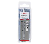 Bosch Lot de 5 forets hexagonaux professionnels PointTeQ (pour métal, Ø : 8,0 mm, longueur totale : 117 mm, tige hexagonale ¼", accessoire pour visseuse à percussion et perceuse)