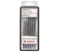 Bosch Lot de 6 Lames de scie sauteuse Wood Expert Robust Line