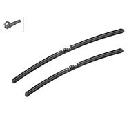 BOSCH Lot De Balais D’Essuie-Glace Flat Blade Pour Volkswagen Phaeton 3d1/3d9