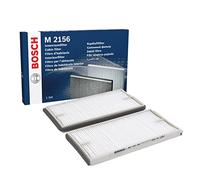 Bosch M2156 Filtre d’Habitacle Standard - 2 Filtres de Remplacement | Contre le Pollen et la Poussière pour un air plus Propre à l'Intérieur du Véhicule
