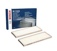 Bosch M2161 Filtre d’Habitacle Standard, Filtre de Remplacement - Contre le Pollen et la Poussière pour un air plus Propre à l'Intérieur du Véhicule - Jeu de 2 Filtres