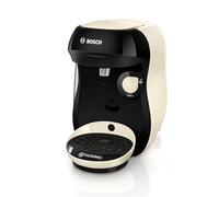 Bosch Machine à café multi-boissons Tassimo Happy friendly, TAS107E, plus de 70 boissons chaudes, OneTouch, cafétière à dosettes, Intellibrew, couleur crème