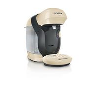Bosch Machine à Café Tassimo Style, TAS1107, plus de 40 boissons chaudes, OneTouch, cafétière à dosettes, format compact, Intellibrew, vanille