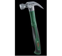 Bosch Marteau arrache-clou 450 g – surface frappe extra-large, acier carbure dur, manche Softgrip