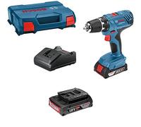 Perceuse visseuse Bosch Professional GSR 18V-21 + 3 batteries GBA 18V 2,0Ah + chargeur GAL 18V-20 , livrés en L-CASE - 0615990L