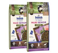 BOSCH Maxi Senior - volaille et riz - chiens âgés de grande race - 25 kg (2 x 12,5 kg)