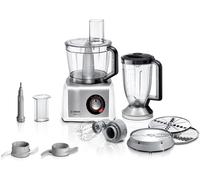Bosch MC812S814 robot de cuisine 1250 W 3,9 L Acier inoxydable, Blanc