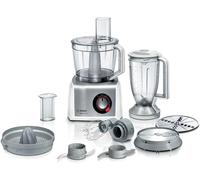 Bosch MC812S820 robot de cuisine 1250 W 3,9 L Acier inoxydable, Blanc