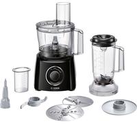 Bosch | MCM3201B | 800 W | Robot de cuisine | Nombre de vitesses 2 | Capacité du bol 2,3 L | Broyeur à glace | Blender | Noir