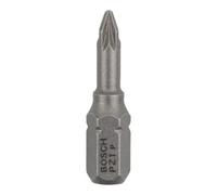 Bosch Mèche Bosch Pozidriv Bit, L25 mm, lecteur 1/4", extra dur, paquet de 10 Quantité:100