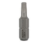 Bosch Mèche Torx Bosch, L25 mm, entraînement 1/4"', extra dur, paquet de 10 Quantité:25