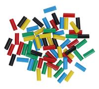 Bosch Accessories Gluey Bâtons de colle 7 mm 20 mm rouge, jaune, bleu, noir, vert 55 g 70 pc(s)