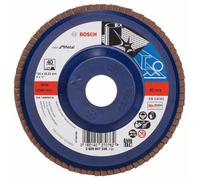 Bosch Meule à lamelles X571 Best for Metal droite 125 mm 80 Plastique 10 pces