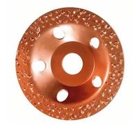 BOSCH Meule assiette au carbure de tungstène - Gros grain - Surface bombée Ø 115 mm