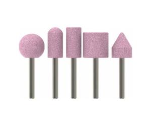 Bosch Meules sur tige, set de 5 pièces Queue de 6 mm ; grain 60 ; 25 ; 15 ; 15 ; 25 ; 20 x 24 ; 30 ; 30 ; 25 ; 25 mm Quantité:1