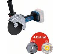 Bosch Meuleuse d'Angle 180Mm Gws 18V-180 P Body + 27 Disques