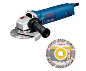 BOSCH Meuleuse d'angle GWS 1400 + disque diamant 0615990N1V