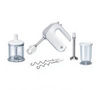 Bosch Styline Mixeur main (500W/Blanc, argent) MFQ4080