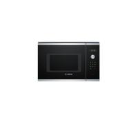 BOSCH MICRO-ONDES ENCASTRABLE 25L 900W Plateau tournant INOX