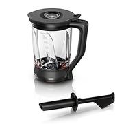 Bosch Mixeur MUZ9MX2, capacité 2,3 l, verre ThermoSafe, passe au lave-vaisselle, parfait pour la glace pilée et les smoothies, résistant à la chaleur et au froid, compatible avec Optimum et VitaPower