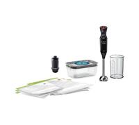 BOSCH Mixeur plongeant ErgoMixx -1000 W - Pied inox avec 4 lames aiguiseés-12 vitesses+turbo-bol mixeur- Noir