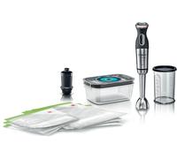 Bosch MS8CM61V1 blender Mélangeur par immersion 1000 W Noir, Acier inoxydable, Transparent