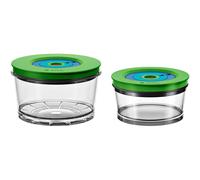 Bosch Mmzv0Sb2 2 boîtes de rangement pour aspirateurs 0.75L + 1.5L 2 pièces