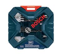 Bosch MS4034 Kit de perçage et d'entraînement 34 pièces Noir