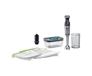 Bosch MS8CM61V1 blender Mélangeur par immersion 1000 W Noir, Acier inoxydable et Transparent
