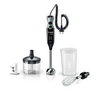Bosch Mixeur plongeant MSM67170 – 750 W – Noir/Argent – Batteur électrique