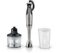 Bosch MSM8M930, mixeur plongeant, ErgoMaster Série 8, moteur 1500 watts, Couteau à 6 lames en acier inoxydable, Hachoir et verre doseur
