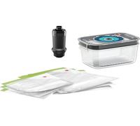 Bosch MSZV6FS1 Récipient de conservation des aliments Rectangulaire Set 1 l Noir, Vert, Gris, Transparent