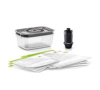 Bosch MSZV6FSG1 Kit de conservation sous vide avec pompe à vide 1,2 l et 3,8 l en verre borosilicate résistant à la température, sans BPA, passe au lave-vaisselle
