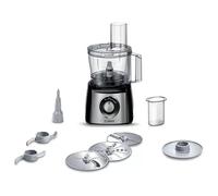 Bosch MultiTalent 3 Robot culinaire 2,3 litres - 800 W - 2 vitesses + fonction pulsation -17000 tr/min - Inox brossé - MCM3421M