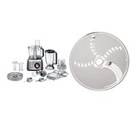 Bosch MultiTalent 8 MC812M844 - Robot de cuisine polyvalent avec plus de 50 fonctions - 1250 W - Grande capacité de 3,9 L - Noir & MUZ45KP1 Disque pour crêpes de pommes de terre