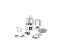 Bosch MultiTalent 8 MC812W620 Robot de Cuisine 1100W 3.9L Translucide/Blanc avec Balances, Blender 1.5L, Disques Acier Inox & Fonction Pulse