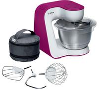 Bosch MUM5 StartLine Robot de cuisine 900W 3.9L 7 vitesses Rose et blanc