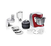 Bosch MUM58720 robot de cuisine 1000 W 3,9 L Gris, Rouge, Acier inoxydable