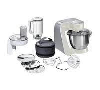 Bosch MUM58L20 robot de cuisine 1000 W 3,9 L Gris, Acier inoxydable, Blanc