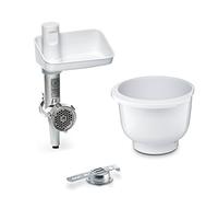 Bosch set bankingsensation muz5bs1 lifestyle plaque perforée bol hachoir à viande-blanc