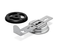 Bosch Haushalt MUZ9SV1 MUZ9SV1 Élément de décoration petits gâteaux pour hachoir acier inoxydable, noir